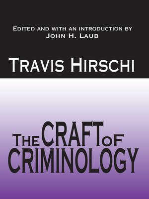criminology travis hirschi